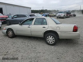 2004 Mercury Grand Marquis LS Premium with VIN 2MEFM75W84X676299, listed as a Copart auction lot 70738294 with 152,180 mi miles and Salvage Title. Bid and sale history available at carsss.com. Image 2.