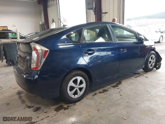2012 Toyota Prius One with VIN JTDKN3DU1C1544126, listed as a IAAI auction lot 41896219 with 75,859 mi miles. Bid and sale history available at carsss.com. Image 4.