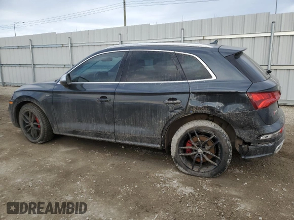 2018 Audi SQ5 Prestige with VIN WA1C4AFY6J2227150, listed as a Copart auction lot 51966885 with Not Provided miles and Salvage Title. Bid and sale history available at carsss.com. Image 2.