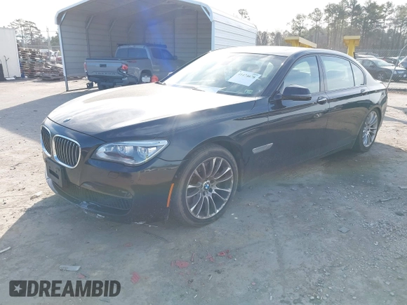 2015 BMW 7 Series 750Li xDrive with VIN WBAYF8C53FD655386, listed as a IAAI auction lot 41474678 with 122,160 mi miles and . Bid and sale history available at carsss.com. Image 17.