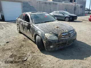 2008 Mercedes-Benz C 350 Sport with VIN WDDGF56X98R030478, listed as a Copart auction lot 48744965 with 181,423 mi miles and Salvage Title. Bid and sale history available at DreamBid. Image 11.