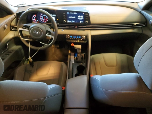 2022 Hyundai Elantra SEL with VIN KMHLM4AG3NU330330, listed as a Copart auction lot 47273665 with 71,104 mi miles and Salvage Title. Bid and sale history available at DreamBid. Image 8.