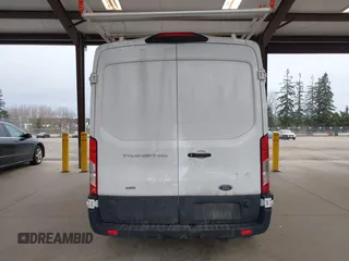 2024 Ford Transit Cargo with VIN 1FTBR2C82RKA94637, listed as a IAAI auction lot 41829528 with 16,901 mi miles and . Bid and sale history available at DreamBid. Image 16.