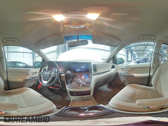 2016 Toyota Sienna LE AAS with VIN 5TDKK3DC9GS705508, listed as a Copart auction lot 43734375 with 109,350 mi miles and Salvage Title. Bid and sale history available at DreamBid. Image 15.