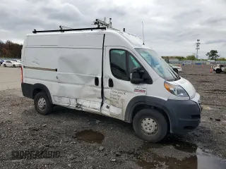 2019 Ram ProMaster Cargo with VIN 3C6TRVCG9KE526704, listed as a Copart auction lot 54785744 with 72,782 mi miles and Salvage Title. Bid and sale history available at DreamBid. Image 4.