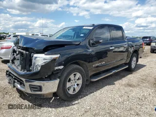 2019 Nissan Titan S with VIN 1N6AA1EK3KN528085, listed as a Copart auction lot 56395595 with 53,794 mi miles and Salvage title. Bid and sale history available at DreamBid. Image 1.