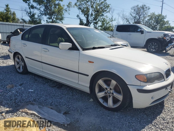 2005 BMW 3 Series 325i with VIN WBAET374X5NJ91022, listed as a Copart auction lot 56893725 with 147,184 mi miles and Clean title. Bid and sale history available at DreamBid. Image 4.