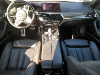 2018 BMW 5 Series 540i with VIN WBAJE5C52JWA95279, listed as a Copart auction lot 88995395 with Not provided miles and Salvage title. Bid and sale history available at DreamBid. Image 8.