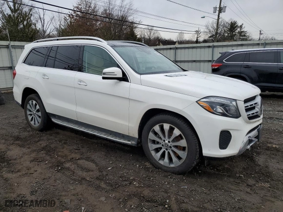 2019 Mercedes-Benz GLS with VIN 4JGDF6EE7KB226532, listed as a Copart auction lot 47067435 with NaN miles and Salvage Title. Bid and sale history available at carsss.com. Image 4.