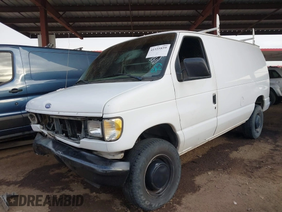1995 Ford Econoline Cargo with VIN 1FTFE24H0SHC07497, listed as a IAAI auction lot 41555859 with 202,212 mi miles and . Bid and sale history available at DreamBid. Image 2.