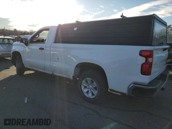 2020 Chevrolet Silverado 1500 Work Truck with VIN 3GCNWAEFXLG256590, listed as a Copart auction lot 87655275 with 88,478 mi miles and Salvage Title. Bid and sale history available at carsss.com. Image 2.