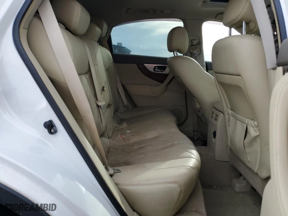 2009 Infiniti FX35 with VIN JNRAS18W89M150439, listed as a Copart auction lot 46363434 with 144,333 mi miles and Salvage Title. Bid and sale history available at carsss.com. Image 10.