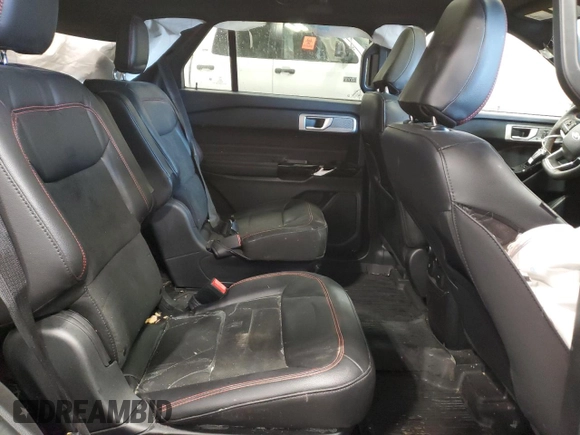 2023 Ford Explorer ST-Line z VIN 1FMSK8KH4PGC23174, wystawiony jako Copart lot #87657665 z przebiegiem 21 082 mil mil oraz Szkoda całkowita • Salvage title. Historia ofert i sprzedaży dostępna na DreamBid. Obrazek 11.