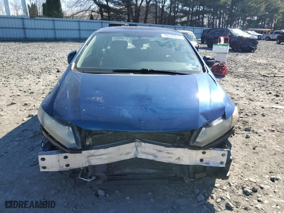 2013 Honda Civic Sdn LX with VIN 19XFB2F51DE241405, listed as a Copart auction lot 48549635 with 122,526 mi miles and Salvage Title. Bid and sale history available at carsss.com. Image 5.