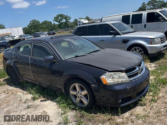 2011 Dodge Avenger Lux with VIN 1B3BD2FG4BN551682, listed as a Copart auction lot 55530025 with 135,595 mi miles and Clean Title. Bid and sale history available at carsss.com. Image 1.