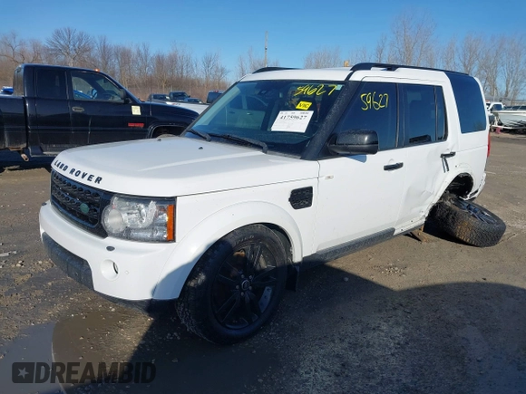 2013 Land Rover LR4 HSE with VIN SALAG2D40DA667927, listed as a IAAI auction lot 41759627 with 181,666 mi miles and . Bid and sale history available at DreamBid. Image 17.