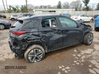 2023 Hyundai Kona SEL with VIN KM8K33AG3PU190274, listed as a Copart auction lot 51913255 with 49,974 mi miles and Non Repairable. Bid and sale history available at carsss.com. Image 3.