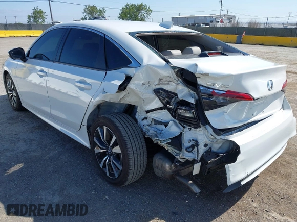 2024 Honda Civic EX z VIN 2HGFE1F74RH304237, wystawiony jako IAAI lot #42175076 z przebiegiem 24 618 mil mil oraz . Historia ofert i sprzedaży dostępna na DreamBid. Obrazek 3.