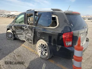 2012 Kia Sedona EX with VIN KNDMH4C72C6497063, listed as a Copart auction lot 43827905 with 171,969 mi miles and Salvage Title. Bid and sale history available at carsss.com. Image 2.