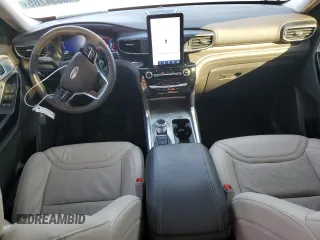 2023 Ford Explorer Platinum with VIN 1FM5K8HC5PGA49513, listed as a Copart auction lot 43654785 with 34,928 mi miles and Salvage title. Bid and sale history available at DreamBid. Image 8.