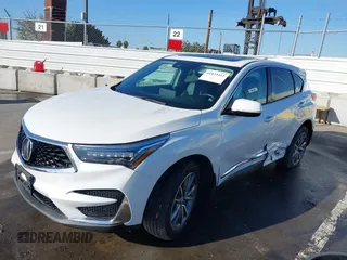 2021 Acura RDX w/Technology Package with VIN 5J8TC2H5XML019533, listed as a IAAI auction lot 41823412 with 14,020 mi miles. Bid and sale history available at carsss.com. Image 18.