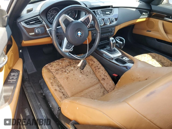 2013 BMW Z4 sDrive28i with VIN WBALL5C54DJ103864, listed as a Copart auction lot 74069774 with 36,161 mi miles and Salvage Title. Bid and sale history available at carsss.com. Image 8.