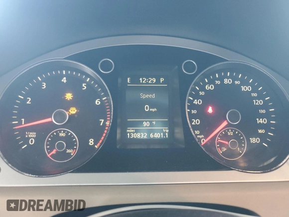 2009 Volkswagen CC Sport with VIN WVWML73C29E550081, listed as a Copart auction lot 72284494 with 130,832 mi miles and Salvage Title. Bid and sale history available at carsss.com. Image 9.