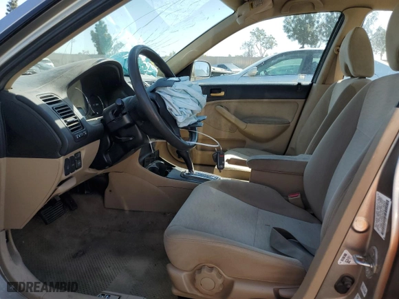 2004 Honda Civic with VIN JHMES96634S019845, listed as a Copart auction lot 52282215 with 150,745 mi miles and Salvage Title. Bid and sale history available at carsss.com. Image 7.