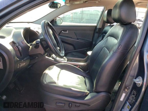2012 Kia Sportage SX with VIN KNDPC3A68C7349199, listed as a Copart auction lot 51908355 with Not provided miles and Salvage title. Bid and sale history available at DreamBid. Image 7.