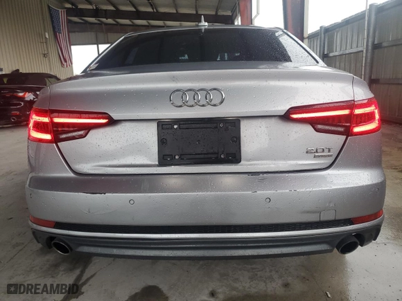 2018 Audi A4 Premium Plus with VIN WAULMAF4XJN020324, listed as a Copart auction lot 50236255 with 48,634 mi miles and Clean Title. Bid and sale history available at carsss.com. Image 6.
