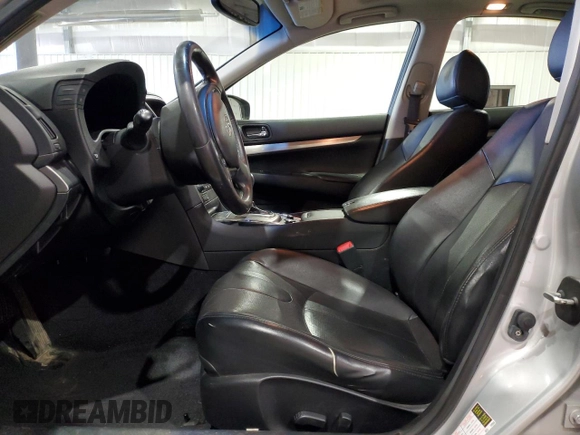 2015 Infiniti Q40 with VIN JN1CV6AR1FM524678, listed as a Copart auction lot 80853524 with 0 mi miles and Salvage Title. Bid and sale history available at carsss.com. Image 7.