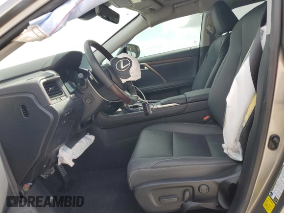 2022 Lexus RX 350 z VIN 2T2HZMAA9NC252992, wystawiony jako Copart lot #64631245 z przebiegiem 20 343 mil mil oraz Szkoda całkowita • Salvage title. Historia ofert i sprzedaży dostępna na DreamBid. Obrazek 7.