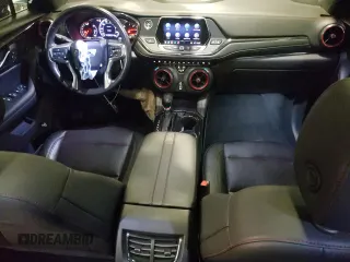 2019 Chevrolet Blazer RS with VIN 3GNKBJRS0KS608665, listed as a Copart auction lot 53233515 with 69,489 mi miles and Salvage title. Bid and sale history available at DreamBid. Image 8.