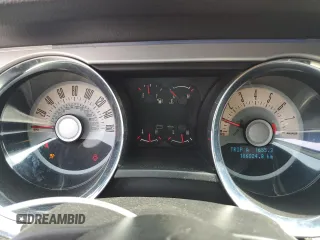 2011 Ford Mustang V6 with VIN 1ZVBP8AM4B5130810, listed as a Copart auction lot 54704645 with 186,024 mi miles and Salvage title. Bid and sale history available at DreamBid. Image 9.