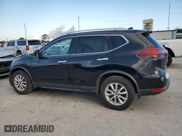 2019 Nissan Rogue SV with VIN KNMAT2MT2KP551634, listed as a Copart auction lot 61860255 with 174,125 mi miles and Salvage title. Bid and sale history available at DreamBid. Image 2.