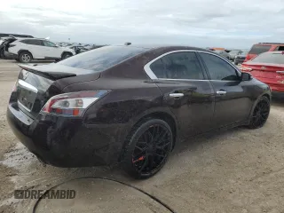 2014 Nissan Maxima S with VIN 1N4AA5AP5EC480302, listed as a Copart auction lot 75890184 with 74,541 mi miles and Non repairable. Bid and sale history available at DreamBid. Image 3.