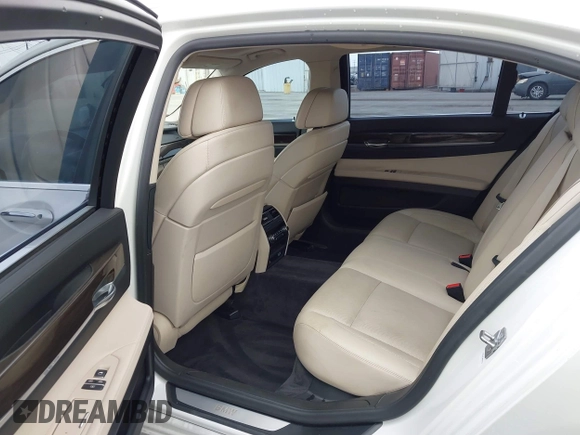 2011 BMW 7 Series 740Li with VIN WBAKB4C58BC575141, listed as a IAAI auction lot 42104510 with 100,361 mi miles and . Bid and sale history available at DreamBid. Image 8.