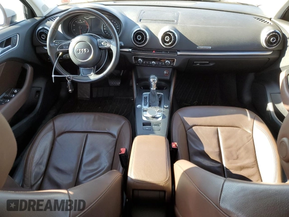 2015 Audi A3 2.0T Premium Plus with VIN WAUEFGFF5F1057481, listed as a Copart auction lot 78165823 with 64,494 mi miles. Bid and sale history available at carsss.com. Image 8.