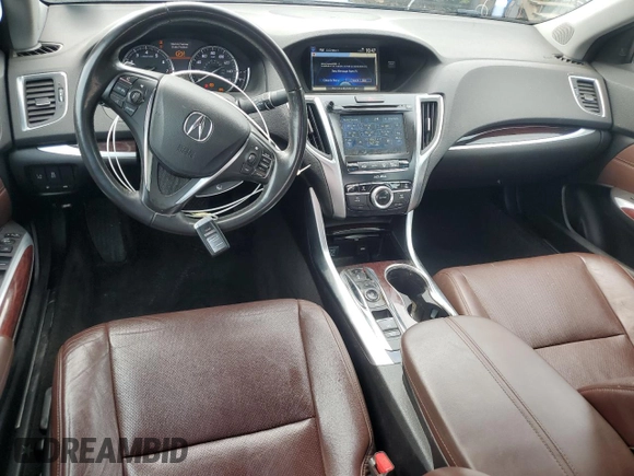 2015 Acura TLX Technology with VIN 19UUB2F50FA008629, listed as a Copart auction lot 63496325 with 86,147 mi miles and Clean title. Bid and sale history available at DreamBid. Image 8.