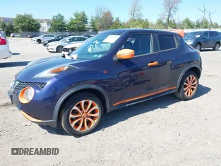 2015 Nissan Juke S with VIN JN8AF5MR1FT507879, listed as a IAAI auction lot 42059930 with 127,782 mi miles and . Bid and sale history available at DreamBid. Image 2.
