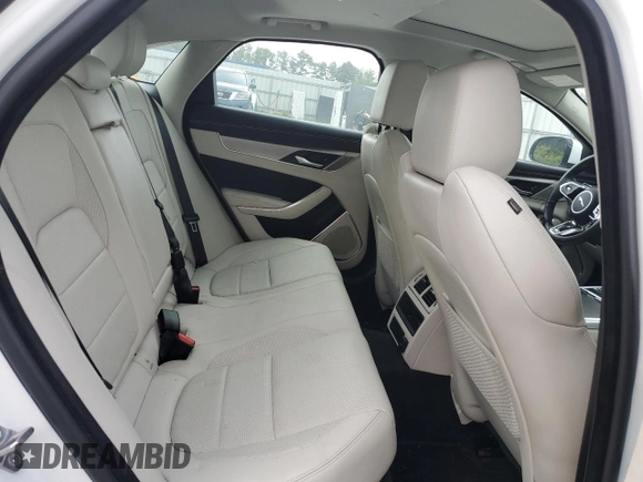 2022 Jaguar XF R-Dynamic SE with VIN SAJBL4GX5NCY91887, listed as a Copart auction lot 68180464 with 6,496 mi miles and Clean Title. Bid and sale history available at carsss.com. Image 10.