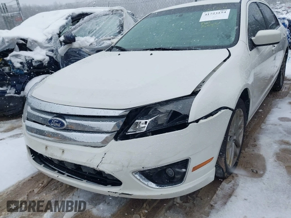 2011 Ford Fusion SEL with VIN 3FAHP0JA9BR156360, listed as a IAAI auction lot 41723154 with 189,984 mi miles. Bid and sale history available at carsss.com. Image 6.