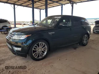 2017 Land Rover Range Rover Sport HSE with VIN SALWR2FK2HA162487, listed as a Copart auction lot 63450695 with 92,286 mi miles and Clean title. Bid and sale history available at DreamBid. Image 1.