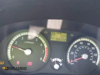 2009 Kia Rio LX with VIN KNADE243296481394, listed as a IAAI auction lot 41498863 with 59,222 mi miles. Bid and sale history available at carsss.com. Image 7.