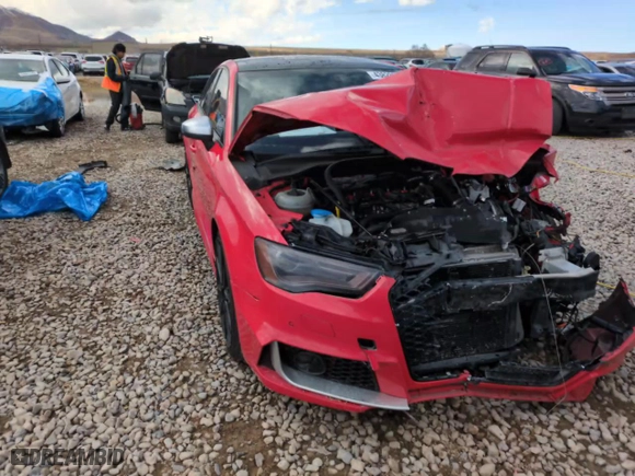 2016 Audi S3 Premium Plus with VIN WAUB1GFF4G1037189, listed as a Copart auction lot 43828595 with 77,857 mi miles and Salvage Title. Bid and sale history available at carsss.com. Image 13.