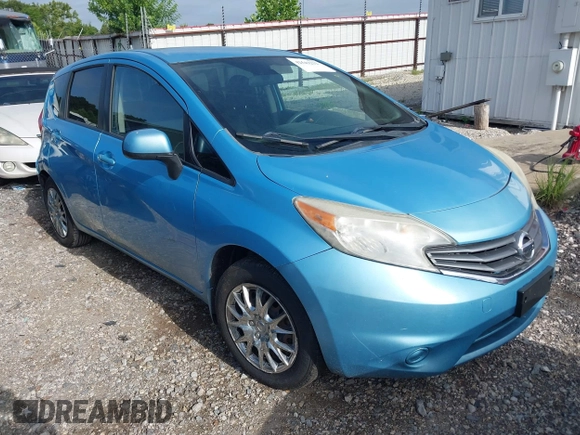 2014 Nissan Note S with VIN 3N1CE2CP2EL364842, listed as a IAAI auction lot 42643232 with 194,636 mi miles and . Bid and sale history available at DreamBid. Image 1.