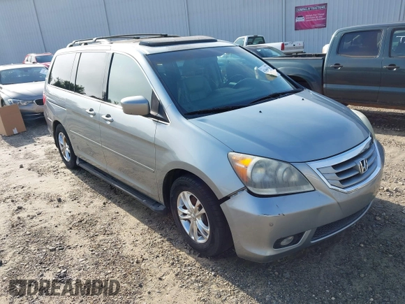 2008 Honda Odyssey Touring с VIN 5FNRL38828B083308, выставлен на аукционе IAAI как лот 42466546 с пробегом 209 059 миль миль и . История ставок и продаж доступна на DreamBid. Изображение 1.