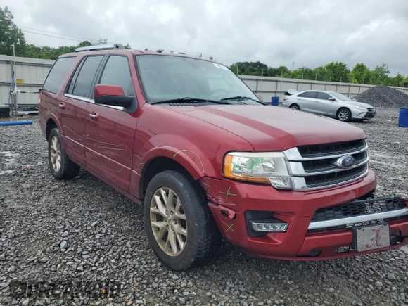2015 Ford Expedition Limited with VIN 1FMJU1KT5FEF30882, listed as a Copart auction lot 58217755 with 213,462 mi miles and Salvage title. Bid and sale history available at DreamBid. Image 4.