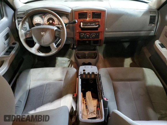 2005 Dodge Dakota SLT with VIN 1D7HE48K75S326347, listed as a Copart auction lot 80089704 with 226,165 mi miles and Salvage Title. Bid and sale history available at DreamBid. Image 8.