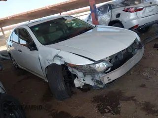 2012 Acura TSX Tech Pkg with VIN JH4CU2F61CC001779, listed as a IAAI auction lot 41848348 with 189,114 mi miles. Bid and sale history available at carsss.com. Image 1.